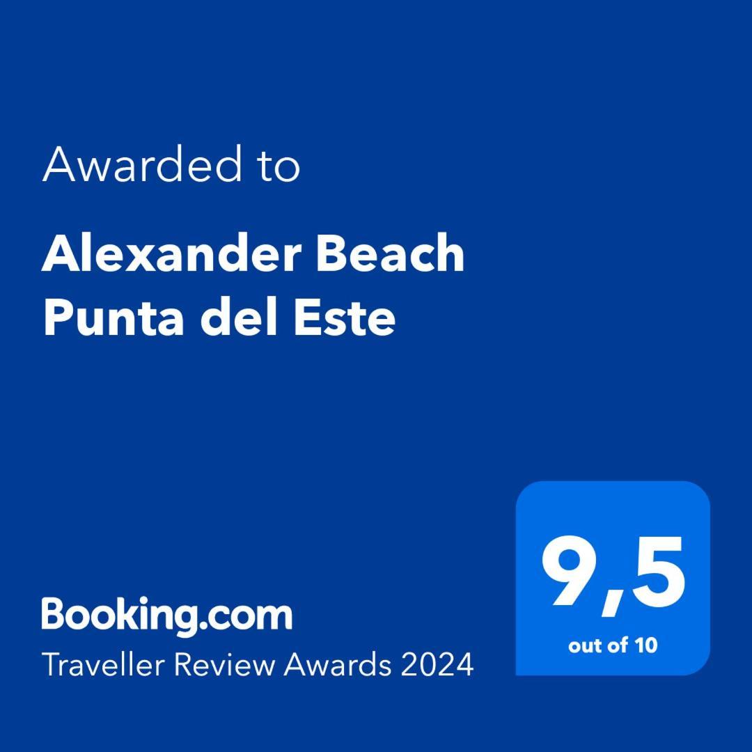 Alexander Beach Punta Del Esteアパートメント エクステリア 写真